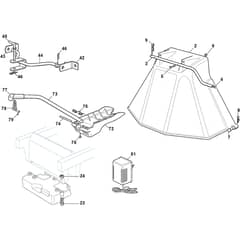 XTY 220 HD - 2017-2018 - 2T0980253/C17 - Castel Garden Ride On Mower Optionals Diagram