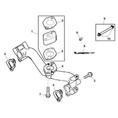 John Deere XUV550 - PC10853 - Air Intake - ST590869