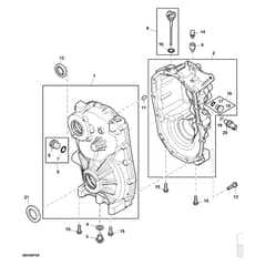 John Deere XUV550 - PC10854 - Transaxle Housing - ST576948