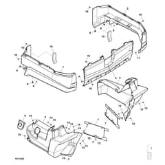John Deere XUV550 - PC10854 - Panels - ST633621