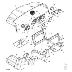 John Deere XUV550 - PC10854 - Hood - ST633698