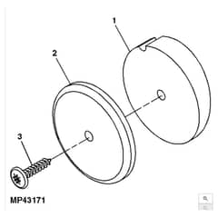 John Deere XUV550 - PC10854 - Reflector - ST761555