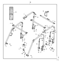 John Deere XUV550 - PC10854 - Rollover Protective - ST850281