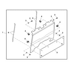 John Deere XUV550 - PC10854 - Panel Kit - ST895205