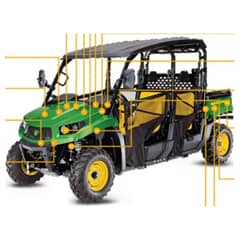 John Deere XUV550 S4 Gator - Quick Reference Guide
