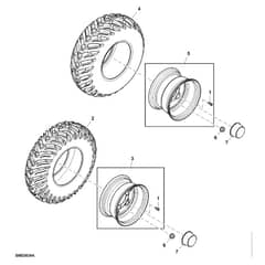 John Deere XUV560 - PC12782 - Wheels - ST847682