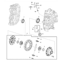 John Deere XUV560 - PC12782 - Differential - ST847707
