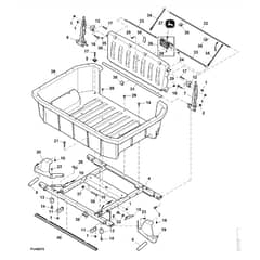 John Deere XUV560 - PC12782 - Cargo Box - ST848376