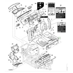 John Deere XUV560 - PC12782 - Instrument Panel - ST848790