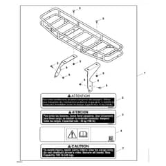 John Deere XUV560 - PC12782 - Front Rack - ST850244