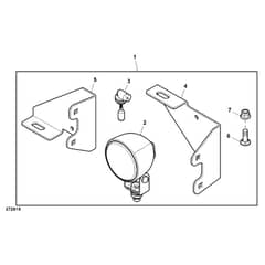 John Deere XUV560 - PC12782 - Projector Light - ST855614