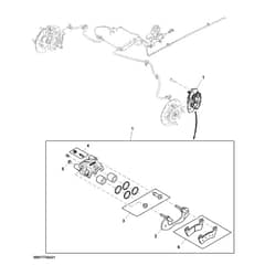 John Deere XUV560 - PC12782 - Caliper Assembly - ST867893