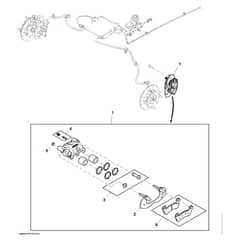John Deere XUV560 - PC12783 - Caliper Assembly - ST844853