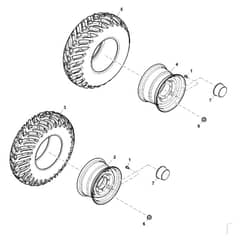 John Deere XUV560 - PC12783 - Wheels - ST847679