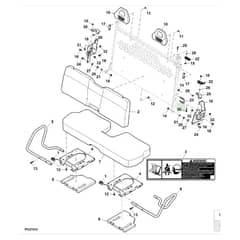 John Deere XUV560 - PC12783 - Seat - ST847713