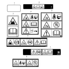John Deere XUV560 - PC12783 - Labels - ST852365