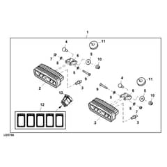 John Deere XUV560 - PC12783 - Led Work - ST888113
