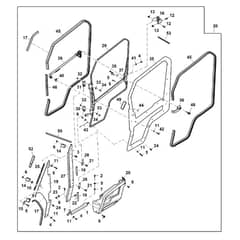 John Deere XUV560 - PC12783 - Door Kit - ST904653