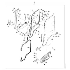 John Deere XUV560 - PC12783 - Door Kit - ST904675