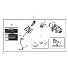 John Deere XUV560 - PC12783 - Winch Kit - ST918409