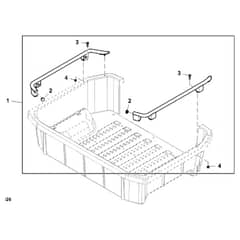 John Deere XUV560E - PC13268 - Cargo Box - ST848343