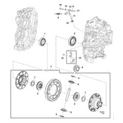 John Deere XUV560E - PC13268 - Differential - ST890154