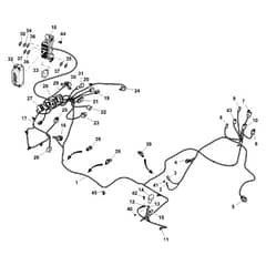 John Deere XUV560E - PC13268 - Chassis Wiring - ST892639