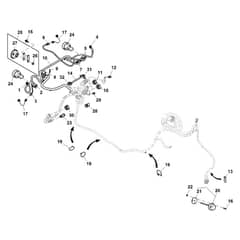 John Deere XUV560E - PC13268 - Wiring Harness (1/2) - ST892825