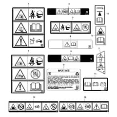 John Deere XUV560E - PC13268 - Labels - ST893069