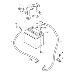John Deere XUV560E - PC13268 - Battery - ST893081