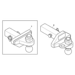John Deere XUV560E - PC13268 - Hitch Coupling - ST893196