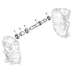 John Deere XUV560E - PC13269 - Input Shaft - ST890147