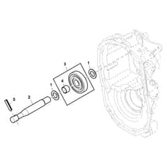 John Deere XUV560E - PC13269 - Reverse Shaft - ST890149