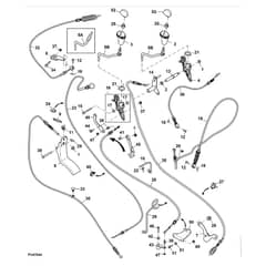 John Deere XUV560E - PC13269 - Differential Lock - ST891345