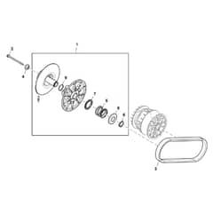 John Deere XUV560E - PC16085 - Secondary Drive - ST1000339