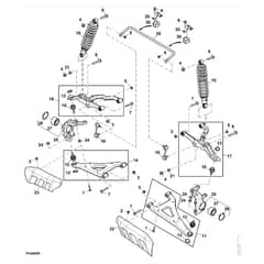 John Deere XUV560E - PC16085 - Front Suspension - ST1005232