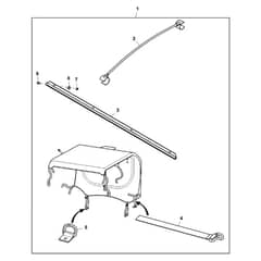 John Deere XUV560E - PC16085 - Canvas Roof - ST1009116