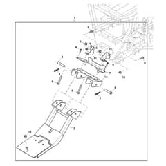 John Deere XUV560E - PC16085 - Front Blade - ST731880