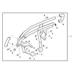 John Deere XUV560E - PC16085 - Front Brush - ST893201