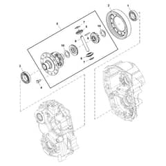 John Deere XUV560E - PC16086 - Gear Kit - ST1064224
