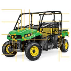 John Deere XUV560E S4 S.N. -040000 Gator - Quick Reference Guide