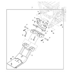 John Deere XUV590E - PC13270 - Front Blade - ST731880