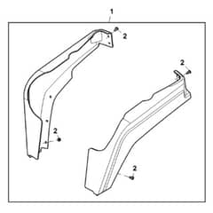 John Deere XUV590E - PC13270 - Closeout Panel - ST849229