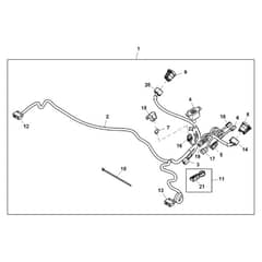 John Deere XUV590E - PC13270 - Turn Signal - ST854538