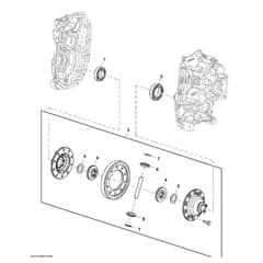 John Deere XUV590E - PC13270 - Differential - ST890356