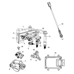 John Deere XUV590E - PC13270 - Electronic Fuel - ST890437