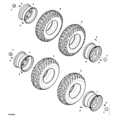John Deere XUV590E - PC13270 - Wheels ( - 030000) - ST966259