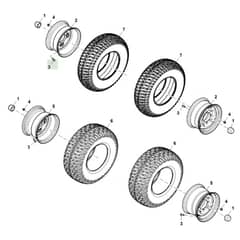 John Deere XUV590E - PC13270 - Wheels - ST968343