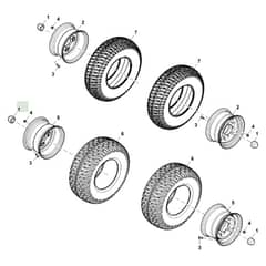 John Deere XUV590E - PC13270 - Wheels - ST969601