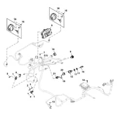 John Deere XUV590E - PC13270 - Wiring Harness - ST989450